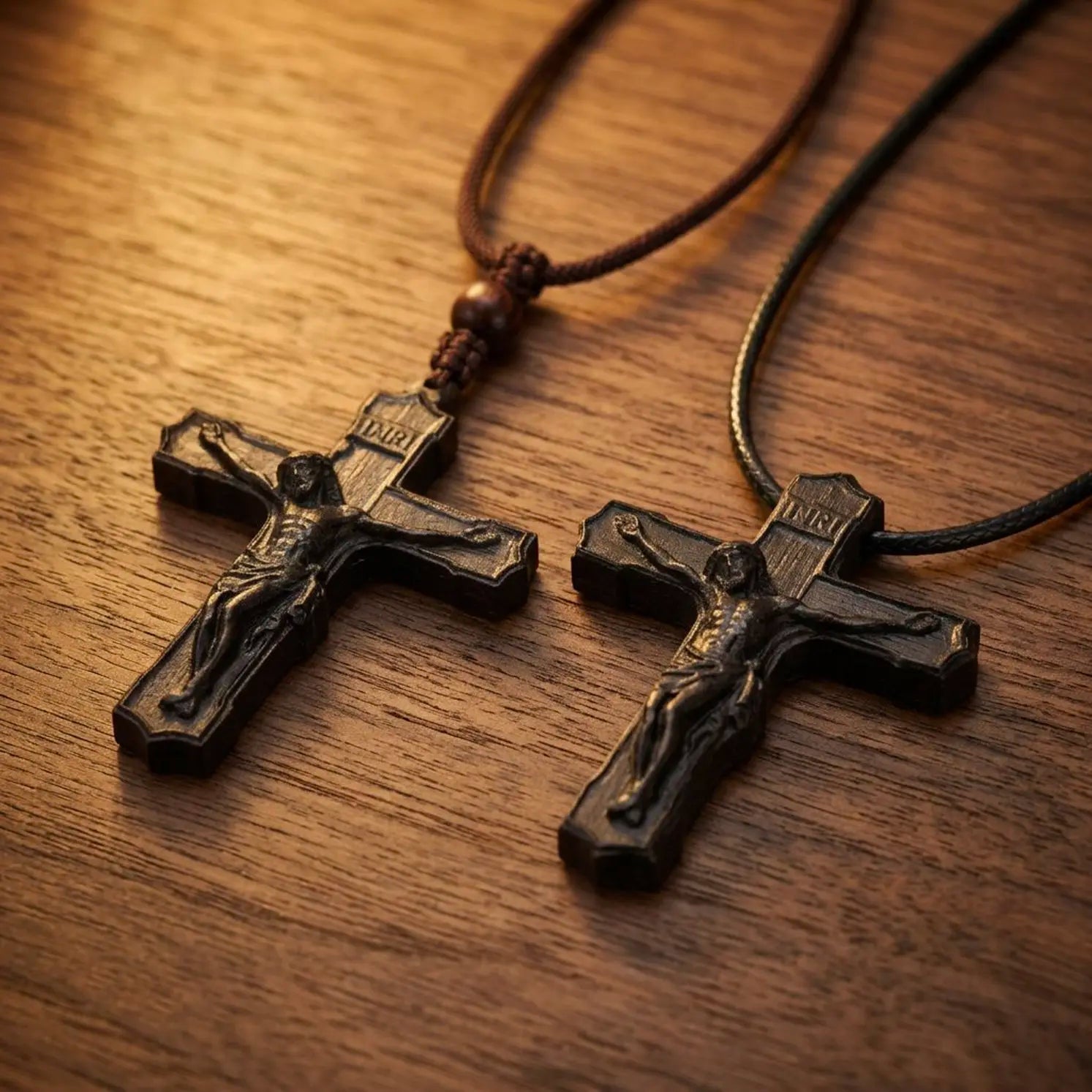 Crucifix Cross 3D STL Model - Classic Relief File for CNC Router & 3D Printing