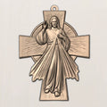 Divine Mercy Christ 3D STL Model Bundle for CNC Wood Carving & 3D Print