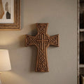 Irish Celtic Knot Cross 3D STL Model for CNC Router and 3D Printing