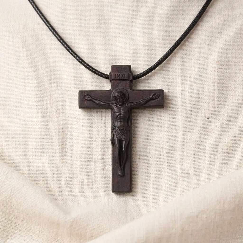 Jesus Cross 3D STL Model - Radiant Crucifix Relief File for CNC & 3D Printing