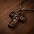 Jesus Portrait Cross 3D STL Model - Relief File for CNC Router & 3D Printing