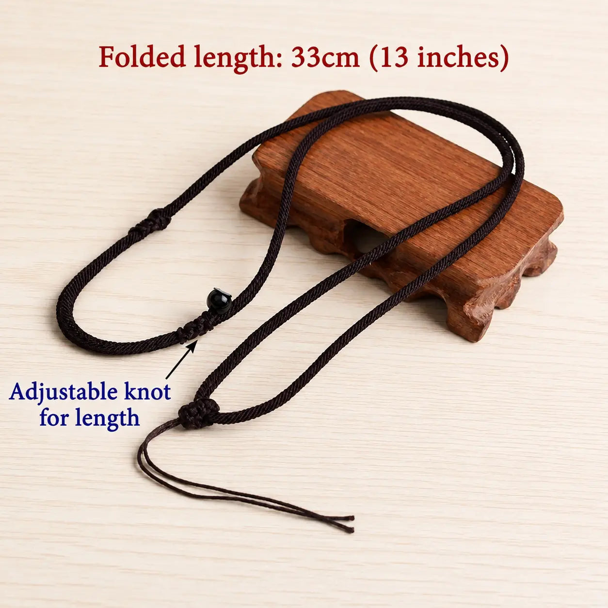 Rustic Crucifix Necklace – Handmade Reclaimed Ebony Wood Cross Pendant